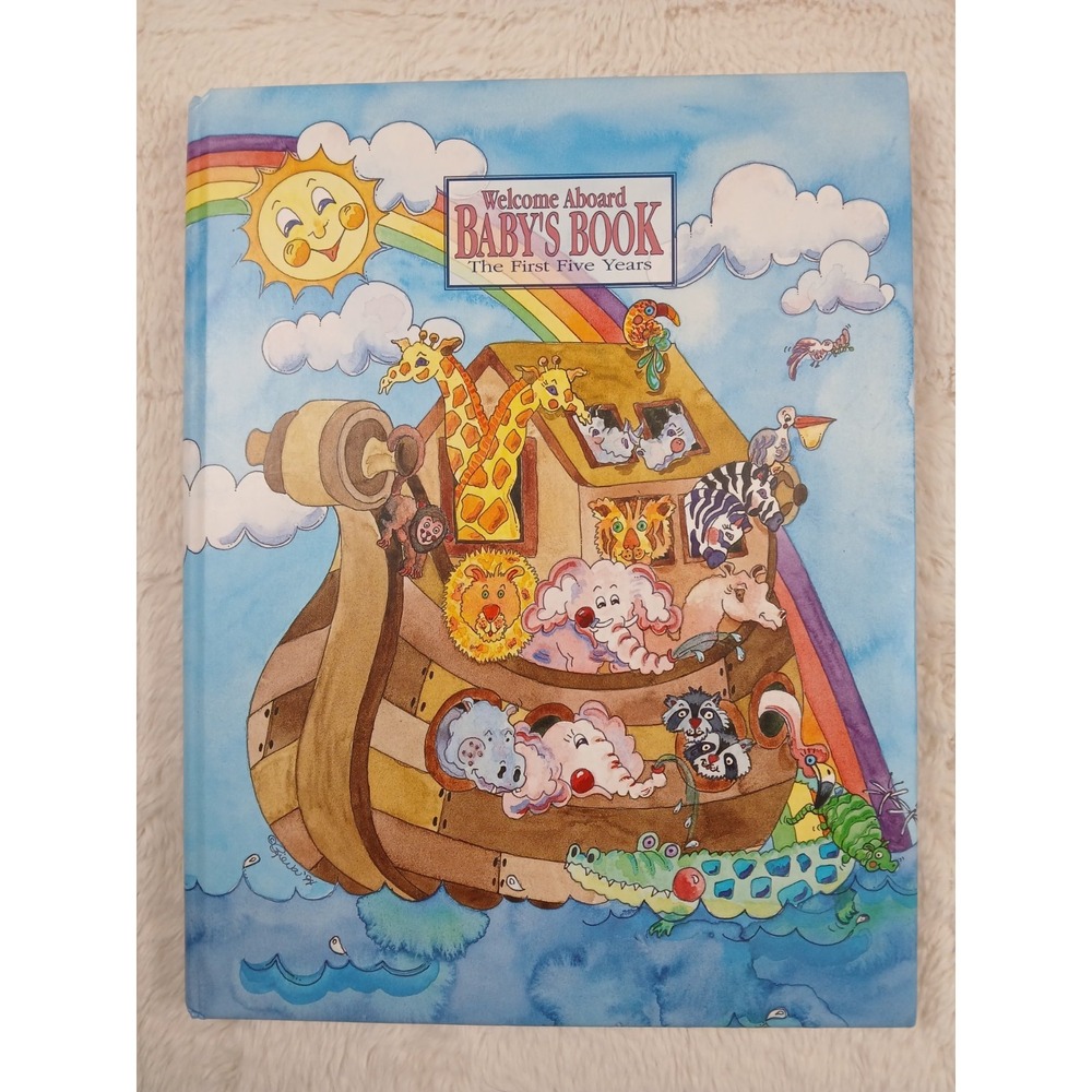C.R Gibson welcome aboard baby's photo‎ book album the first 5 years